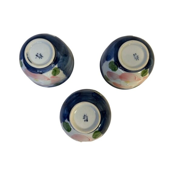 Arita Porcelain Hand Painted Cobalt Blue Pink Oarita Teapot With Lid 5-Cups NIB - Picture 15 of 16